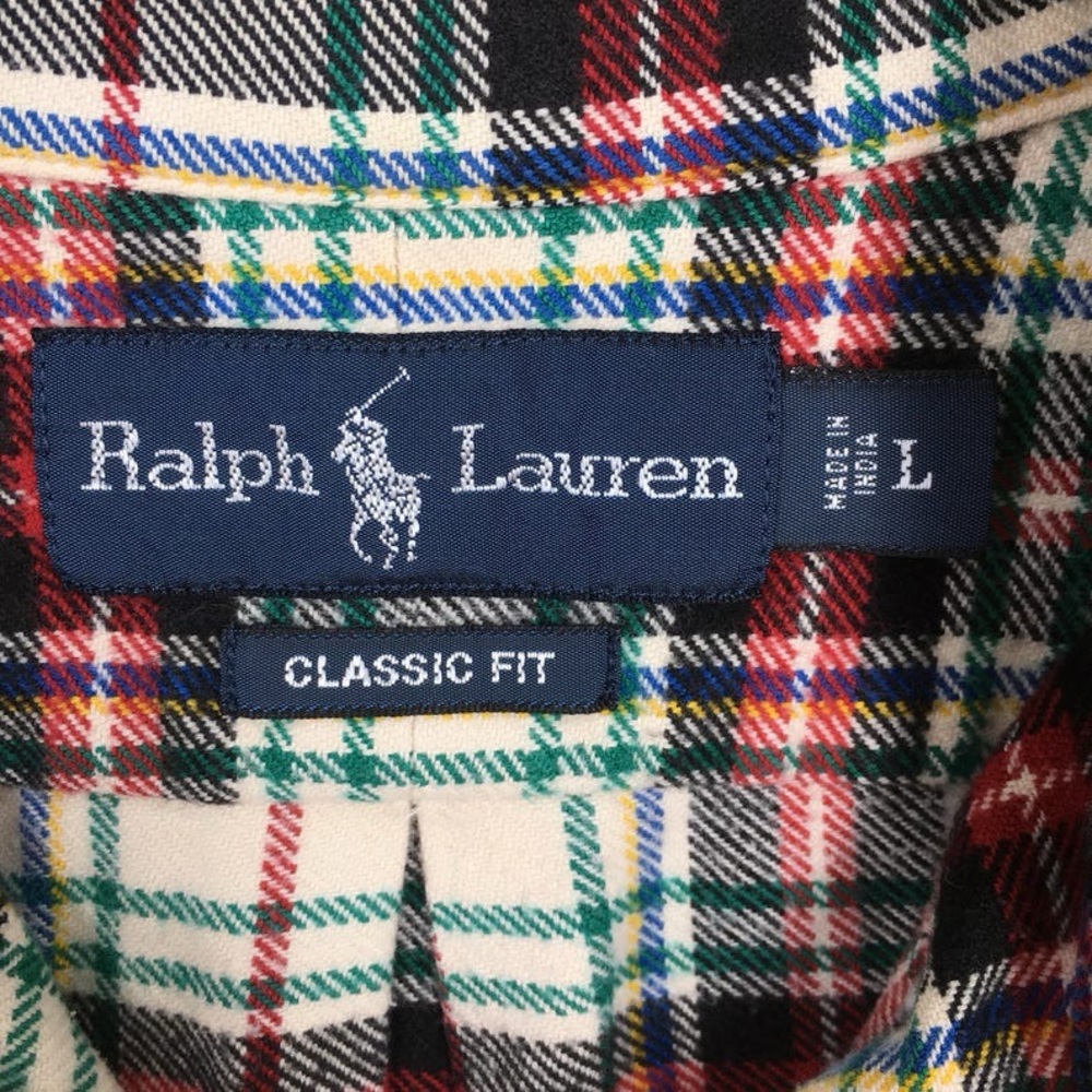 Vintage Ralph Lauren flannel size large - Picture 6 of 14